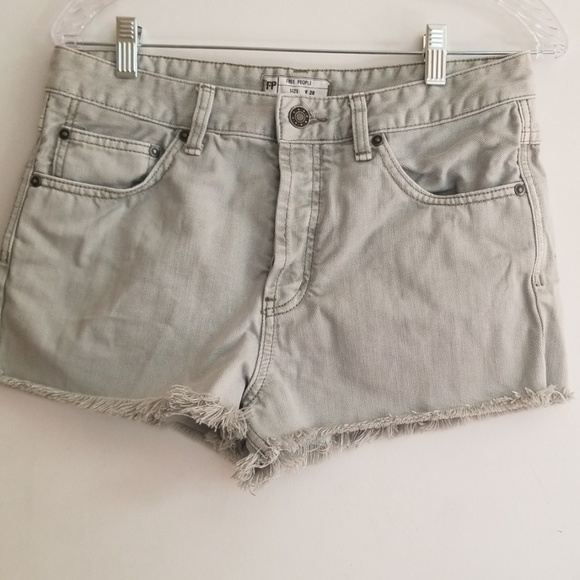 Free People Pants - Free people women's denim shorts size 28W